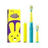 FairyWill Sonic toothbrush with head set FW-2001 (blue/yellow)