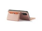 Magnet Card Case Case pro Samsung Galaxy A53 5G Pouch Wallet Card Holder Pink