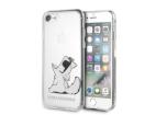 Karl Lagerfeld KLHCI8CFNRC iPhone 7/8 SE 2020 tvrdé puzdro transparentné Choupette Fun