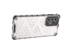 Puzdro Honeycomb pancierovaný kryt s gélovým rámom pre Samsung Galaxy A33 5G transparentné