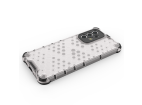 Puzdro Honeycomb pancierovaný kryt s gélovým rámom pre Samsung Galaxy A33 5G transparentné