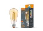 Stmievateľna LED žiarovka Videx 6W ST64 Amber Teplá biela E27 + Záruka 3 roky
