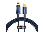 Baseus Explorer Series USB Type C - Lightning kábel 20W 1m modrý (CATS000003)