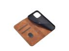Magnet Fancy Case Case pro iPhone 13 Pro Max Pouch Wallet Card Holder Brown