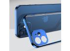 Joyroom New Beauty Series Ultra Slim Clear Metal Frame Case pre iPhone 12 Pro Max Black (JR-BP744)