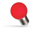 LED žiarovka 1W RED E27
