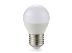 LED žiarovka - E27 - G45 - 3W - 250Lm - guľa - teplá biela