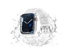 Trojitá ochrana remienka Apple Watch Ultra, SE, 8, 7, 6, 5, 4, 3, 2, 1 (49, 45, 44, 42 mm) náramok transparentný