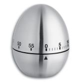 38.1026 TFA EI Kuchynský časovač v tvare vajíčka, nerez