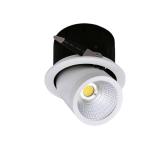 LED COB Downlight Rotatable Citizen Chip 35W Studená biela