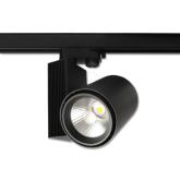 30W LED koľajnicové svietidlo Oro neutrálna biela - black - 3fázové