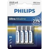 Batéria Philips ULTRA ALKALINE LR03-P4 AAA