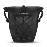 Vodotesná taška na bicykel Wozinsky 25l 2v1 Black (WBB24BK)