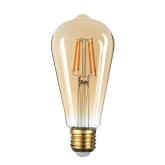 LED žiarovka E27 ST64 Golden Glass 4W Teplá biela