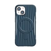 Raptic Clutch Case iPhone 14 so zadným krytom MagSafe modrý