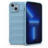 Magic Shield Case puzdro pre iPhone 14 Plus flexibilné pancierované puzdro svetlo modré