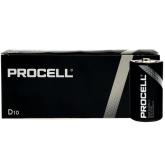 Alkalické batérie Duracell PROCELL D10 LR20 10ks