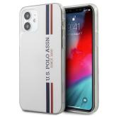 US Polo USHCP12SPCUSSWH iPhone 12 mini 5,4" white / white Tricolor Collection