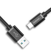 Dudao kábel USB - USB Type C Super Fast Charge 1 m čierny (L5G-Black)