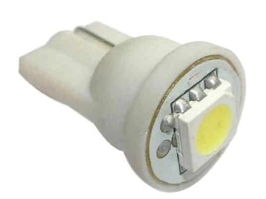 LED auto žiarovka T10 LED 0,5W 12V studená biela