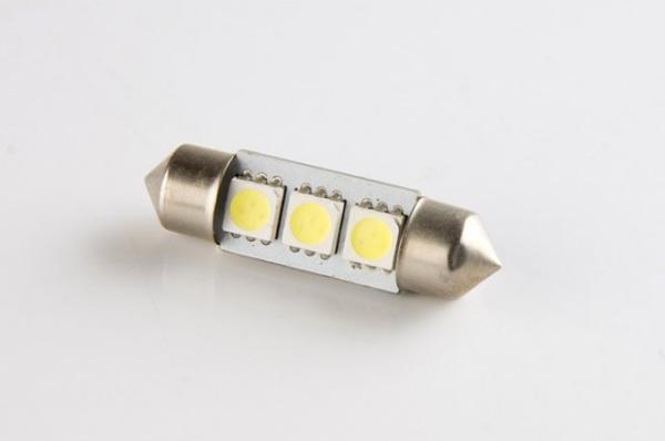 LED auto žiarovka 39mm C5W 3 SMD5050