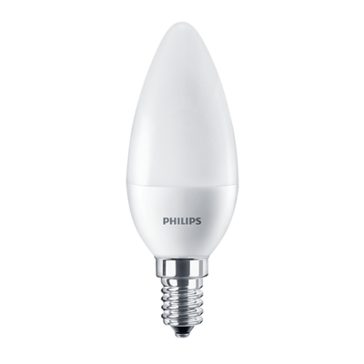 LED žiarovka led Philips CorePro E14 7W 827 2700K teplá biela 806lm B38 sviečka sviečka